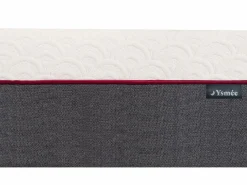 Ysmée Somier articulado eléctrico 2x65 terminales - 2 x 80 x 200 cm - beige - NALU de YSMÉE Blanco Outlet