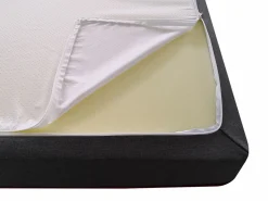 Ysmée Somier articulado eléctrico 2x48 terminales - 2 x 70 x 190 cm - gris - NALU de YSMÉE Blanco Clearance