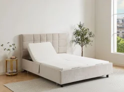 Somier articulado eléctrico 2x48 terminales - 2 x 70 x 190 cm - - PITUS de DREAMEA^Ysmée Discount