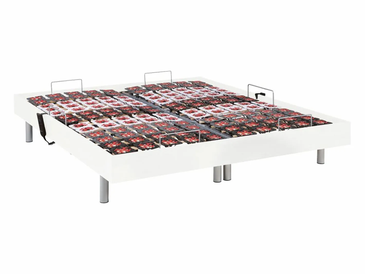 Ysmée Somier Relax|Somier articulado eléctrico 2x78 terminales - 2 x 90 x 200 cm - beige - PITUS de YSMÉE