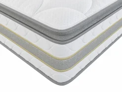 Ysmée Conjunto Colchón Y Somier|Somier colchón de muelles ensacados de 29 cm de grosor CANTERBURY-160 x 200