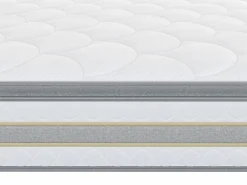 Ysmée Conjunto Colchón Y Somier|Somier colchón de muelles ensacados de 29 cm de grosor CANTERBURY-160 x 200