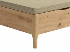 Somier con arcón 140 x 190 cm - Natural claro - Con patas - VEONA de^Ysmée Outlet