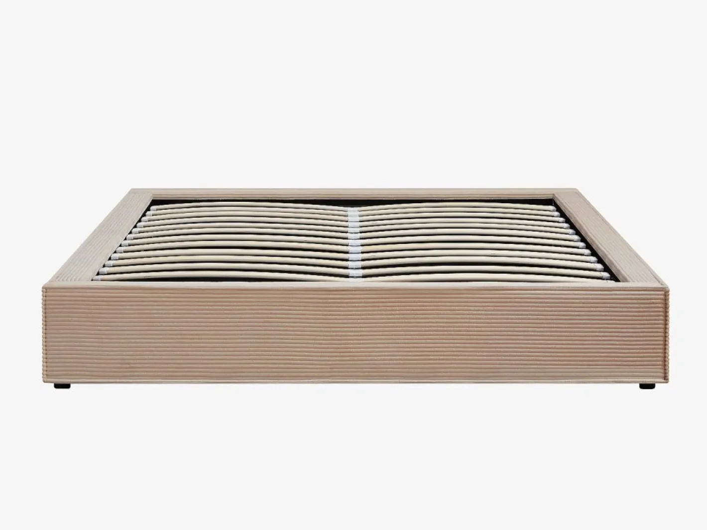 Ysmée Somier Con Canapé|Somier - 160X200Cm|Somier con arcón 160 x 200 cm queen size de pana - KARESO de YSMÉE