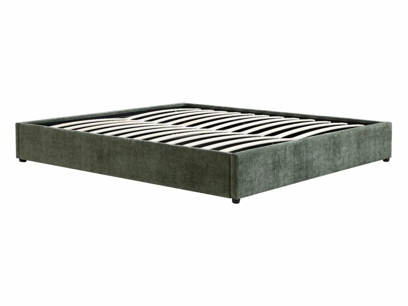 Ysmée Somier Con Canapé|Somier - 160X200Cm|Somier con arcón 160 x 200 cm tamaño queen en tela texturizada - FIRMEO de YSMÉE