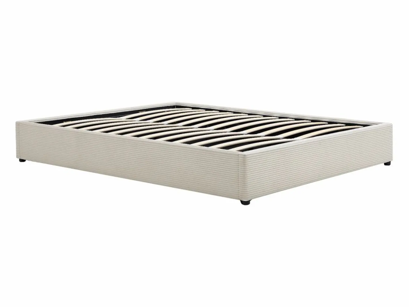 Ysmée Somier Con Canapé|Somier - 180X200Cm|Somier con arcón king size 180 x 200 cm de pana - FIRMEO de YSMÉE
