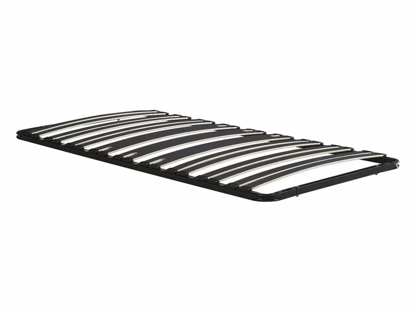Ysmée Somier de estructura con láminas para montar 90 x 190 cm - 15 láminas 3 zonas Sin patas - - CERRISI Negro Online