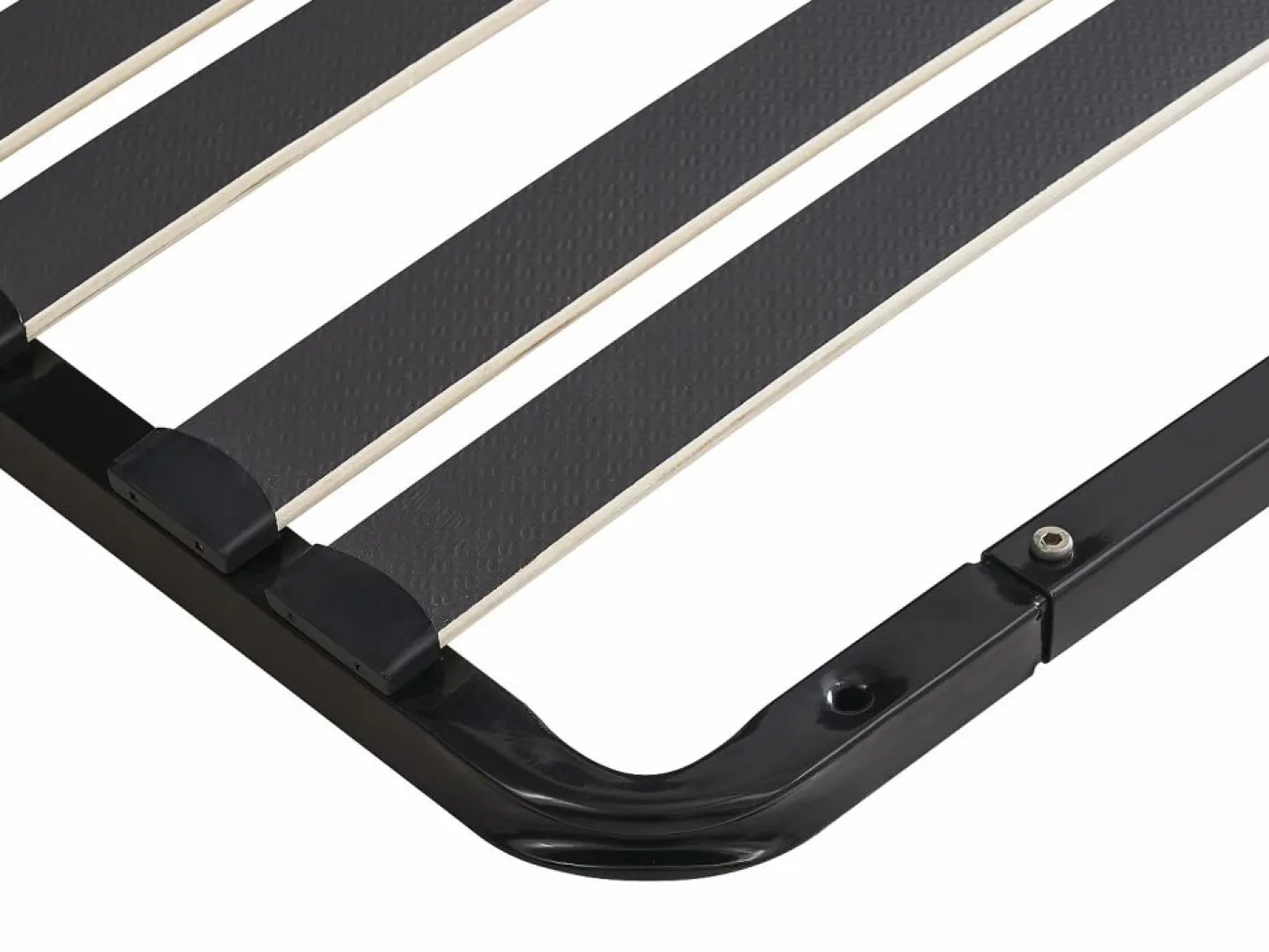 Ysmée Somier de estructura con láminas para montar 90 x 190 cm - 15 láminas 3 zonas Sin patas - - CERRISI Negro Online