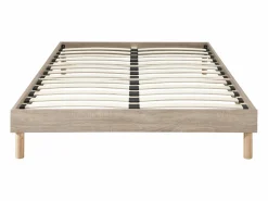 Somier de láminas 140 x 190 cm - Natural claro - MUCHIGAN de YSMÉE^Ysmée Discount