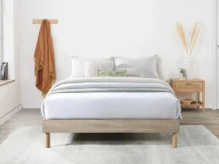 Somier de láminas 140 x 190 cm - Natural claro - MUCHIGAN de YSMÉE^Ysmée Discount