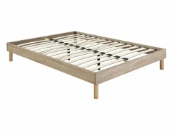 Ysmée Somier de láminas 160 x 200 cm - Natural claro - MUCHIGAN de YSMÉE Color natural claro Outlet