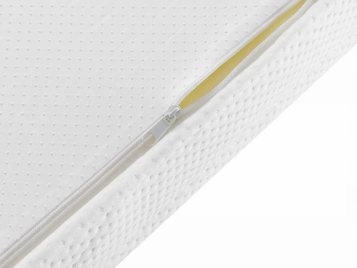 Ysmée Somier de láminas colchón 7 zonas de espuma 90x190cm STELO Negro Clearance