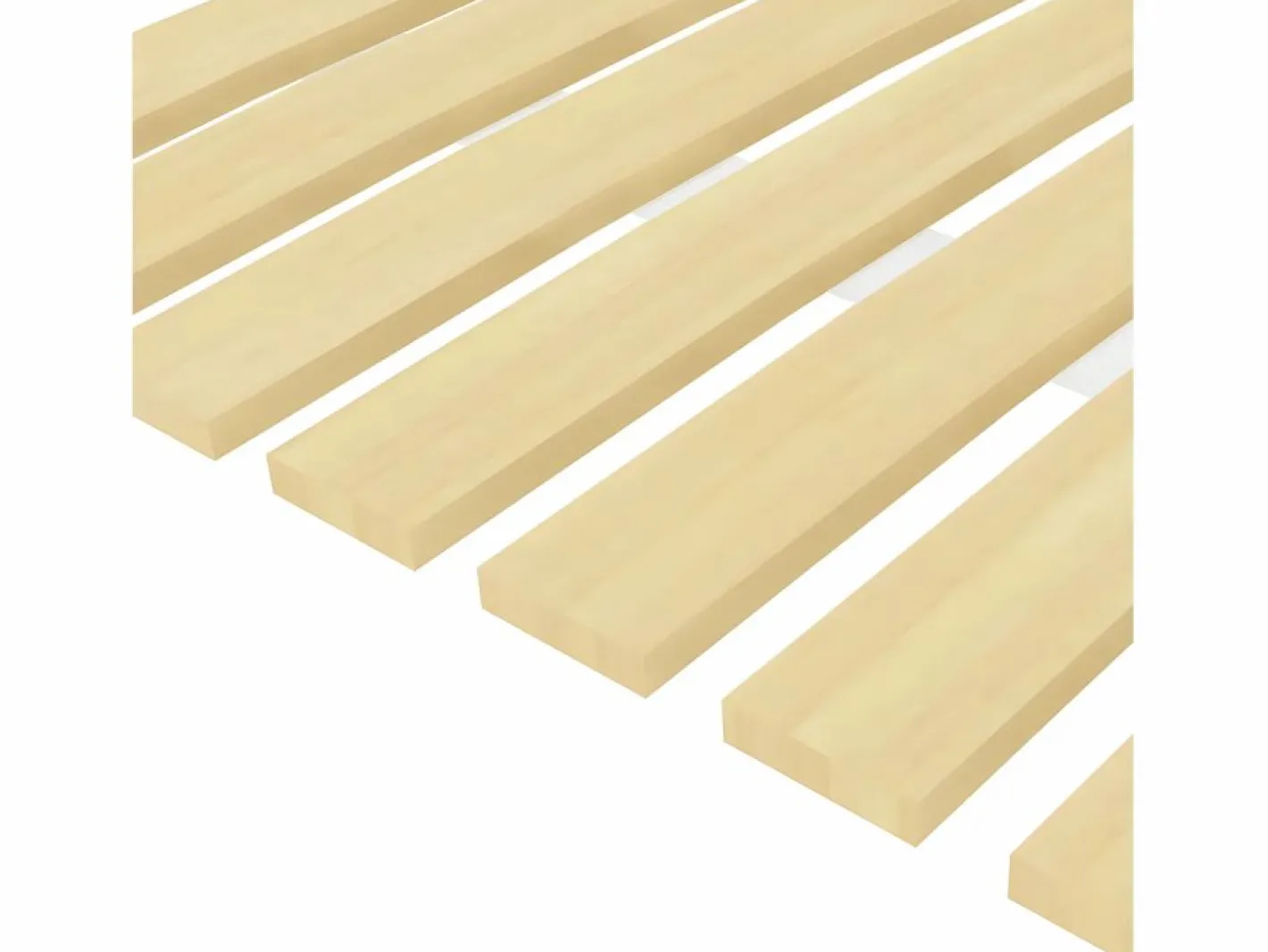 Clicnbuy Base De Cama De Láminas|Somier de láminas con 17 listones 120x200 cm