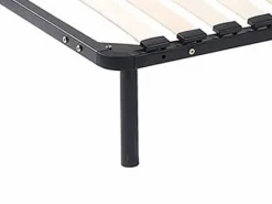 Ysmée Somier de láminas de 180 x 200 cm - 2x19 láminas - Con patas - - KALISTA de YSMÉE Negro Discount