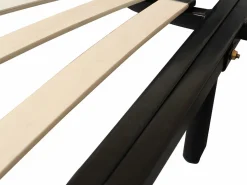 Ysmée Base De Cama De Láminas|Somier redondo de láminas de madera con patas 220x220 cm