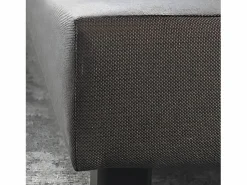 Douce Lune Somier - 90X190Cm|Somier tapizado 90x190 - Madera de pino reforzada - Haya maciza - Antracita - Estructura sólida de calidad - Cómodo ®
