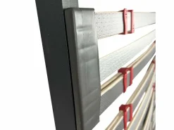 Base De Cama De Láminas|Somier - 160X200Cm|Somier 160x200 cm multiláminas con Reguladores Lumbares, Firmeza Adaptable