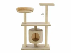 Garden Furniture Juego De Animales|Sophie-Manon Rascador para gatos con postes rascadores de sisal 95 cm