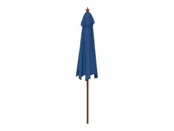 Garden Furniture Sombrilla|Sophie-Sandrine Sombrilla de jardín con poste de madera azul celeste 299x240 cm