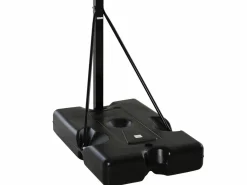 Homcom Cesta De Baloncesto|Soporte de baloncesto negro 90x165x352 cm