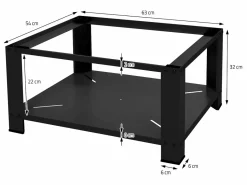 Soporte de elevación Universal para lavadora o secadora blanco^ML-DESIGN