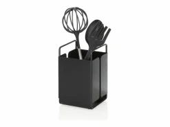 Soporte para utensilios de cocina de metal Kadax - Negro Sale