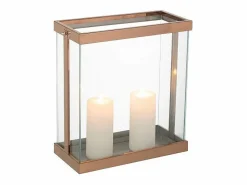 Soporte para vela de vidrio 32*15*35.5 cm^J-Line Clearance