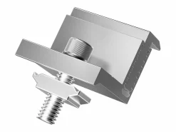 Soportes de Montaje de Paneles Solares SucceBuy, 20 Piezas, Ajustables de 35-50 mm, Ligeros para Autocaravanas y Más Plateado Sale