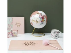 The Home Deco Factory Estatua|Soy único" globo decorativo femenino