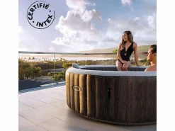 Spa hinchable Bubble Massage Greywood Deluxe 795L Ø196x71 cm^Intex Discount