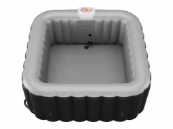 VOGUE SPA Spa hinchable cuadrado para 4 personas B-COSY 154 x 154 x Alt. 65 cm 120 chorros Negro Discount