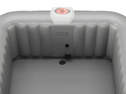 VOGUE SPA Spa hinchable cuadrado para 4 personas B-COSY 154 x 154 x Alt. 65 cm 120 chorros Negro Discount