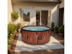 Spa Hinchable|Spa Hinchable Exotik Coco Spa – 180 cm de diámetro | 1100 litros | Motor de 2240 W | Hasta 6 personas
