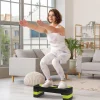 Stepper aeróbico con altura regulable (10/15/20 cm), plástico, verde (80x31x20 cm)^ Best