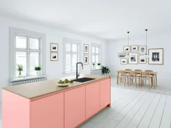 Essebagno Style Grifo mezclador de fregadero con ducha extraíble mate y oro rosa Negro Outlet