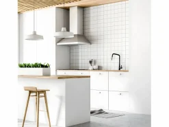 Essebagno Style Grifo mezclador de fregadero con ducha extraíble mate y oro rosa Negro Outlet