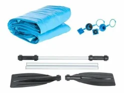 Surpass Kayak hinchable de 2 plazas - - Dimensiones: 325 x 91 x 46 cm Azul