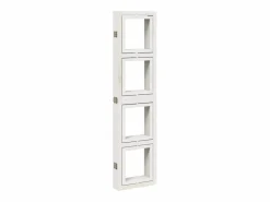 Tabique divisorio de 6 paneles en madera maciza de paulownia blanca^ Best
