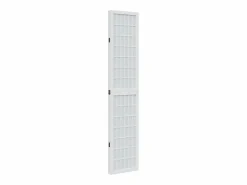 Tabique divisorio de 4 paneles en madera maciza de paulownia blanca^ Hot
