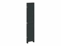 Tabique divisorio de 6 paneles en madera maciza de paulownia negra^ Outlet