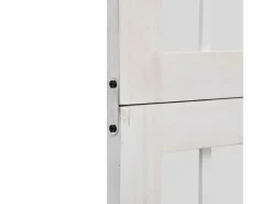 Tabique divisorio de 3 paneles en madera maciza de paulownia blanca^ Sale