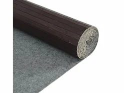 Tabique divisorio marrón oscuro 165x800 cm bambú Marru00f3n Best