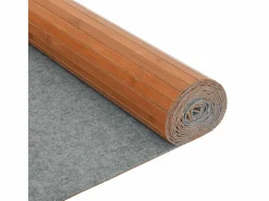 Tabique divisorio marrón 165x800 cm bambú Marru00f3n Hot
