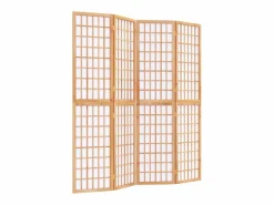 Tabique plegable 4 paneles 160x170 cm^ Online