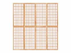Tabique plegable 4 paneles 160x170 cm^ Online