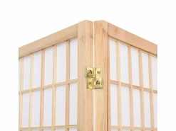 Tabique plegable 4 paneles 160x170 cm^ Online