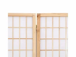 Tabique plegable 4 paneles 160x170 cm^ Online