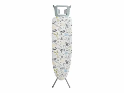 Tabla de Planchar SucceBuy, Gran Superficie de Planchado, 129,5 x 33 Cm, 4 Capas Marru00f3n New