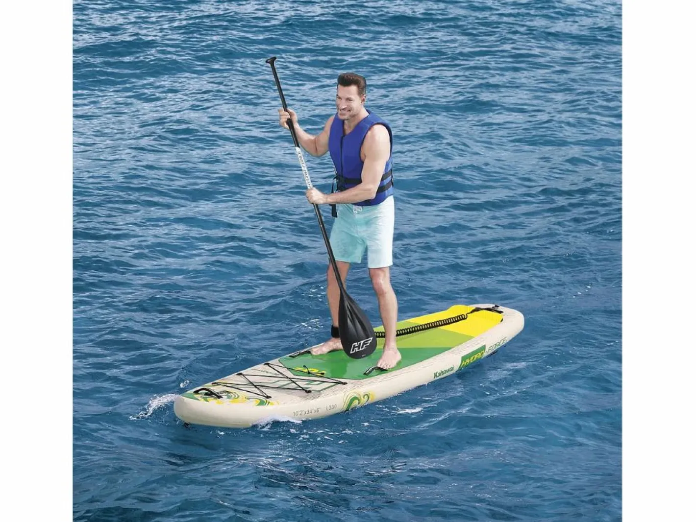 Bestway Tabla Paddle Surf Hinchable Hydro-Force Kahawai 310x86x15 cm Con Remo, Bomba y Bolsa Multicolor Online
