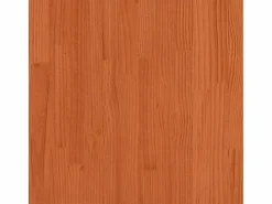 vidaxl Mueble Bar|Tablero de mesa redondo madera maciza de pino marrón Ø60x2,5 cm